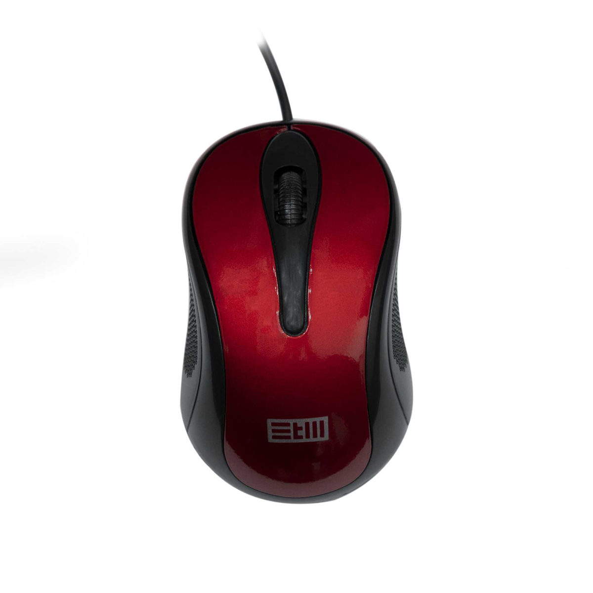 

Мышь проводная STM 104CR, 1200dpi, оптическая светодиодная, USB, черный/красный (STM 104CR), 104CR