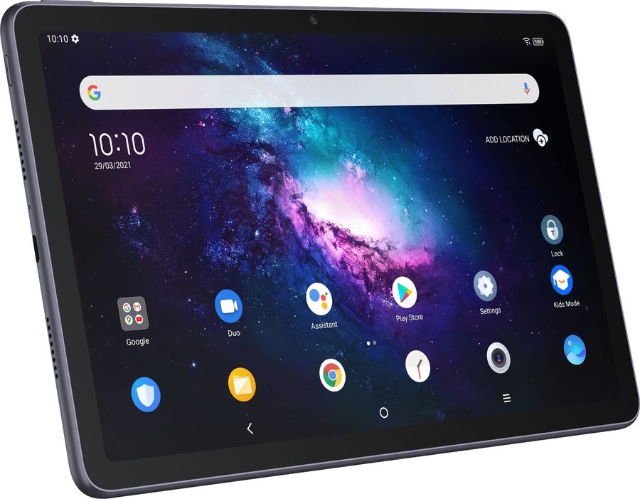 Планшет TCL TABMAX 10 10.3" 2000x1200 IPS, MT8788A, 4Gb RAM, 64Gb, WiFi, BT, 8 А·ч, Android 10, серый (9296G-2DLCRU11)