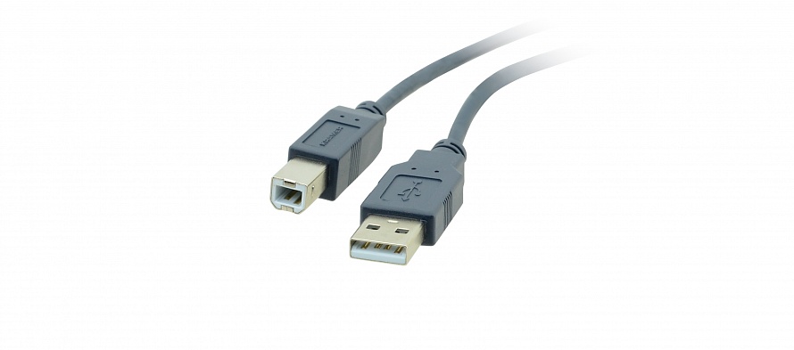 

Кабель USB(Am)-USB(Bm), 1.8 м, черный, Kramer C-USB/AB-6 (96-0215006), C-USB/AB-6