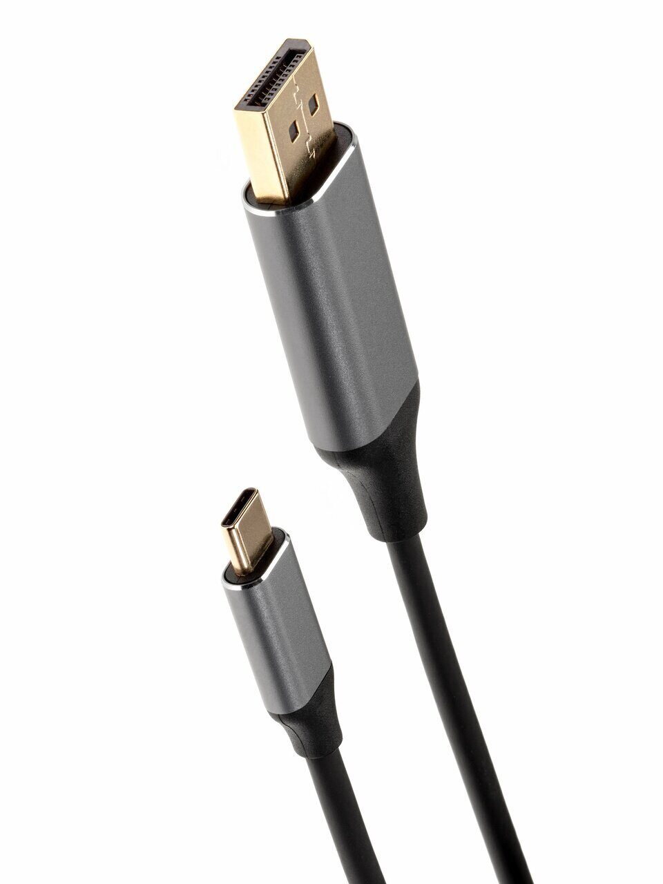 Кабель DisplayPort(20M)-USB 3.1 Type-C(M) 4K, 1.8 м, черный Aopen/Qust (ACU422MC-1.8M)