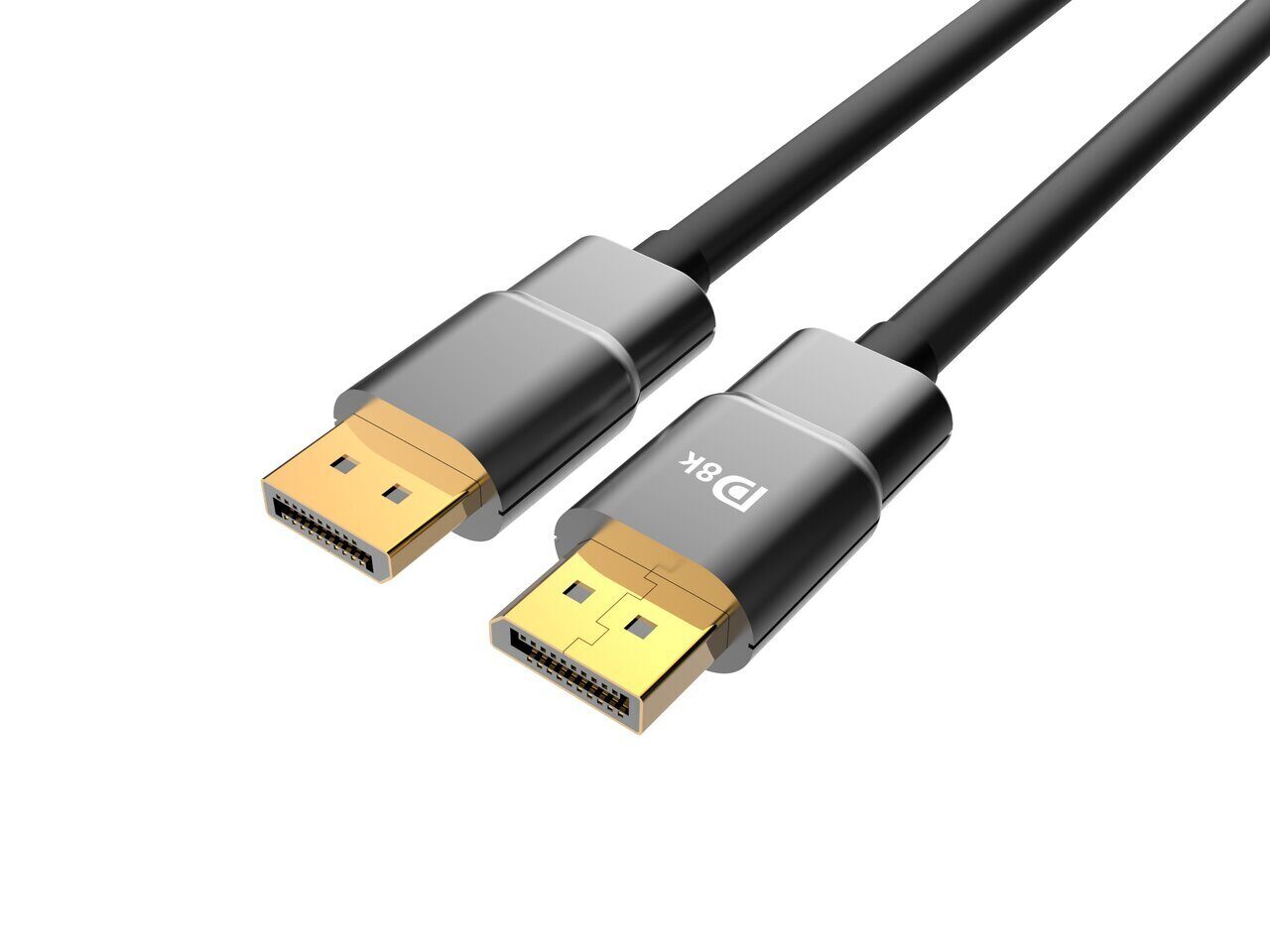 Кабель DisplayPort(20M)-DisplayPort(20M) v1.4 4K, 8K, экранированный, 1.5 м, черный Aopen/Qust (ACG633-1.5M)