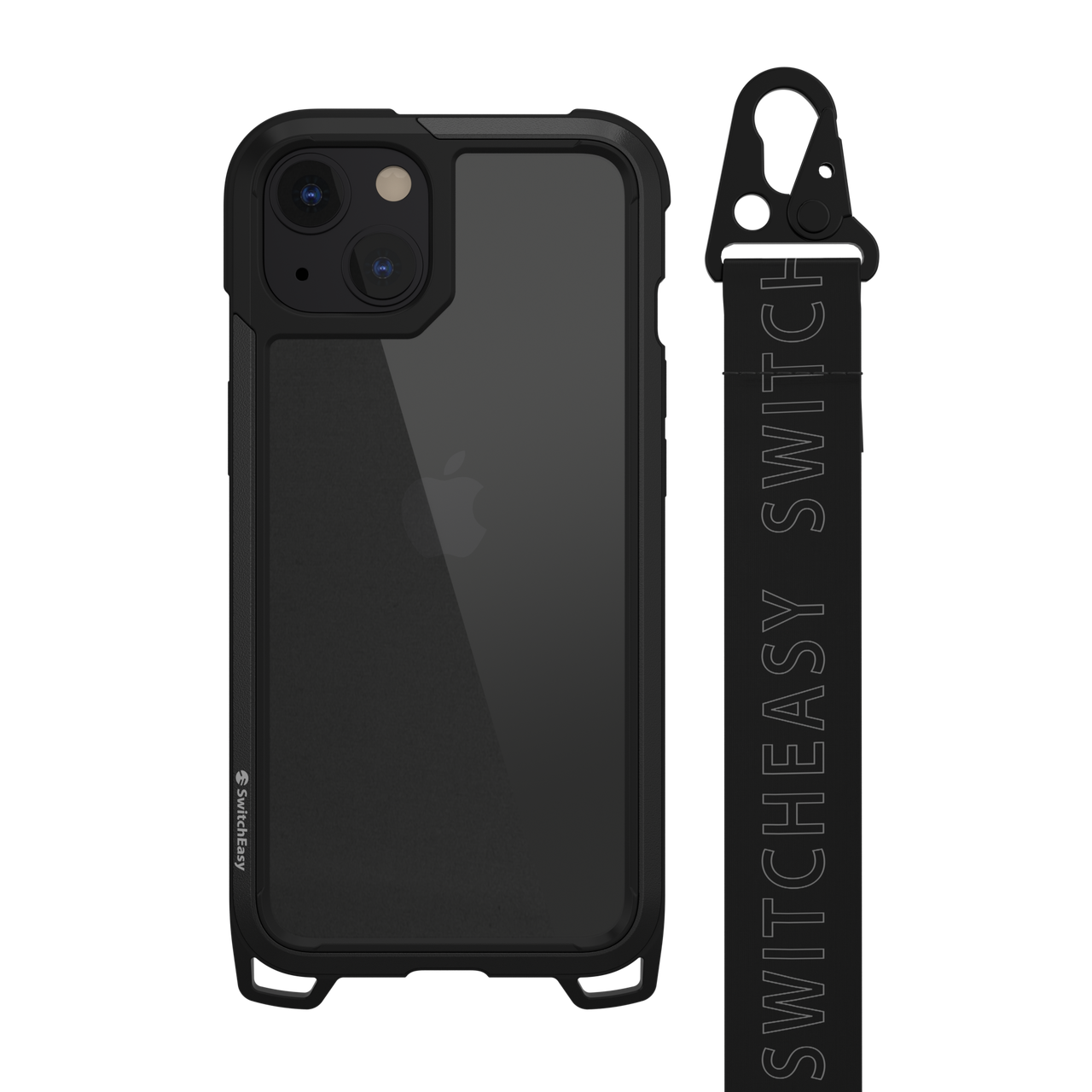 

Чехол-накладка SwitchEasy Odyssey для смартфона Apple iPhone 13, TPU, Металл, Поликарбонат, черный (GS-103-208-114-200)