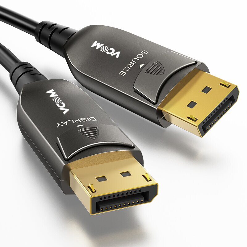 

Кабель DisplayPort(20M)-DisplayPort(20M) v1.4 4K, 8K, 30 м, черный VCOM (D3751-30M)