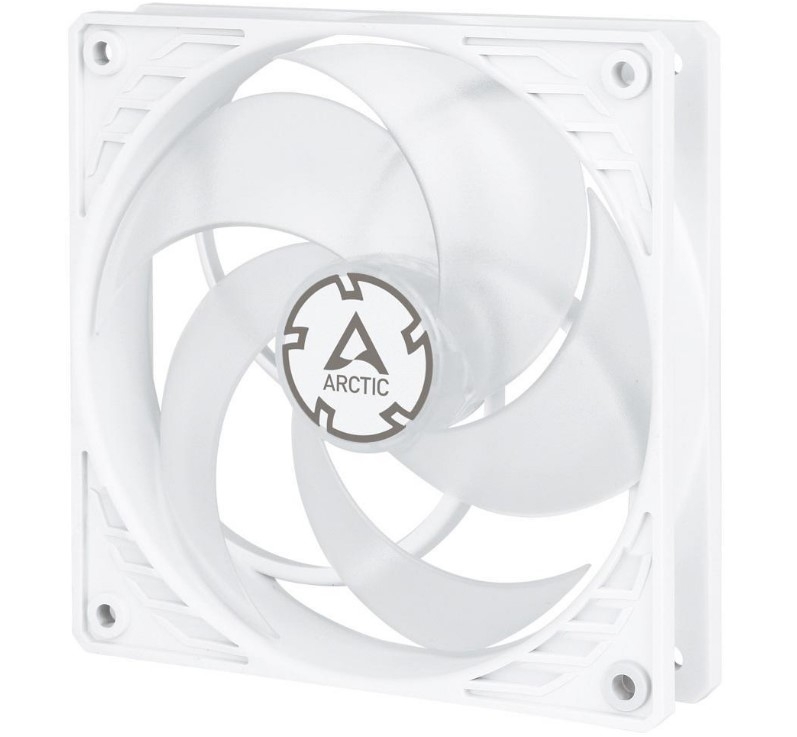 Вентилятор Arctic Cooling P12 PWM (white/transparent), 120мм, 1800rpm, 22 дБ, 4-pin, 1шт (ACFAN00131A) P12 PWM (white/transparent) - фото 1