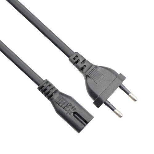 

Кабель питания IEC-320-C7-Europlug(M), 220В, 3 м, черный VCOM (CE023-CU0.5-3M)