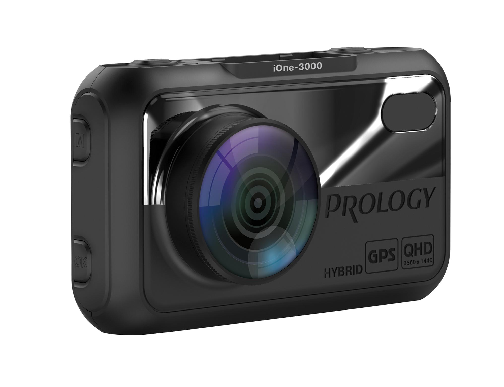 

Видеорегистратор Prology iOne-3000, 2560x1440 30 к/с, 130°, 3" 640x480, G-сенсор, GPS/ГЛОНАСС, радар-детектор, microSD (microSDHC) (1603463), iOne-3000