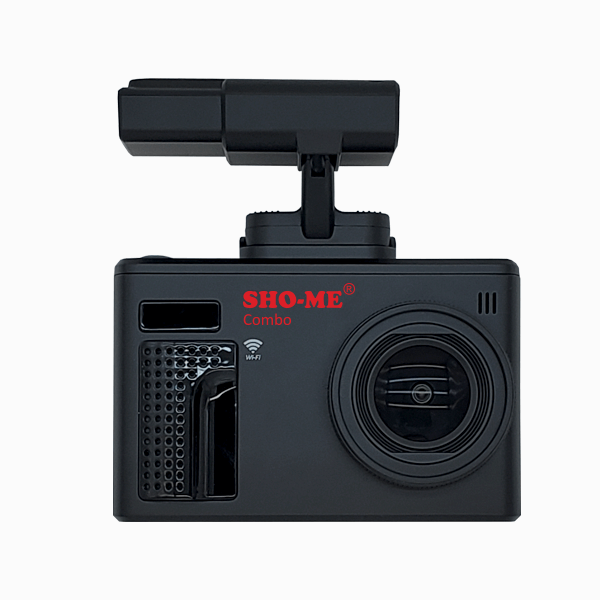 

Видеорегистратор Sho-Me Combo Note WiFi, 1920x1080 30 к/с, 135°, G-сенсор, GPS/ГЛОНАСС, WiFi, радар-детектор, microSD (microSDHC) (1596286), Combo Note WiFi