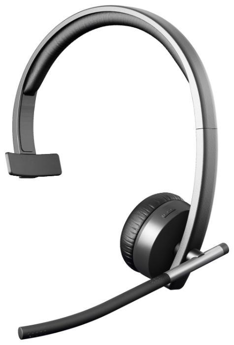 

Беспроводная гарнитура Logitech Wireless Headset Mono H820e, USB, черный, Wireless Headset Mono H820e