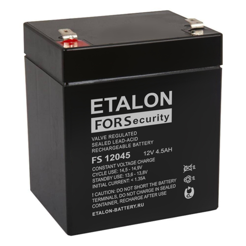 Аккумуляторная батарея для ОПС ETALON FS 12045, 12V, 4.5Ah