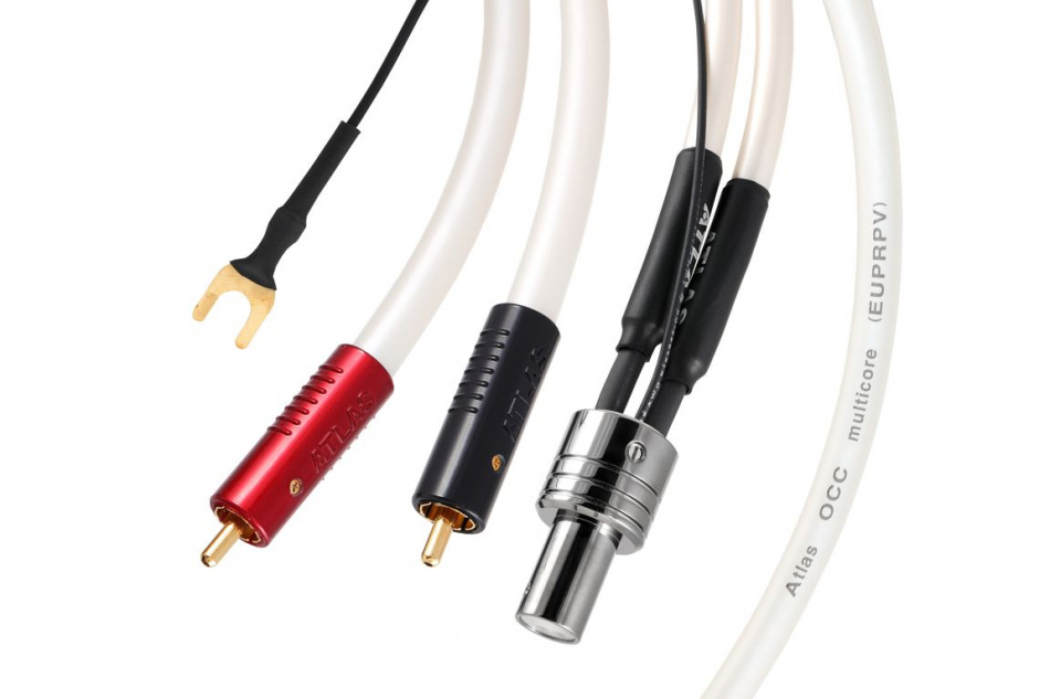 

Кабель для тонарма 2xRCA(M)-Tonearm 180, экранированный, 1.5м, белый Atlas Equator Achromatic (5056453527279)