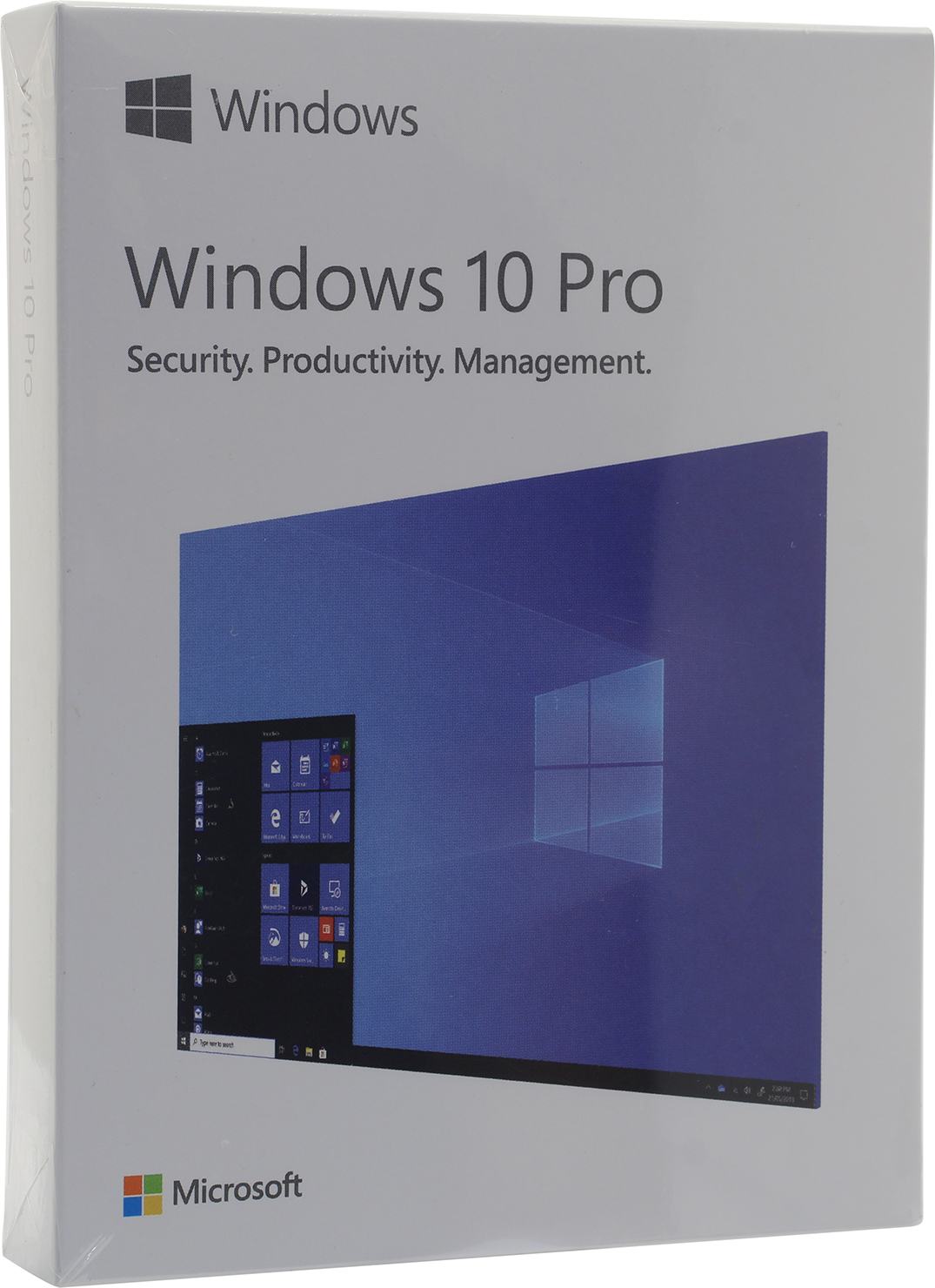 

Лицензия Microsoft Windows 10 Professional 32/64 bit English BOX (HAV-00061), Windows 10 Professional