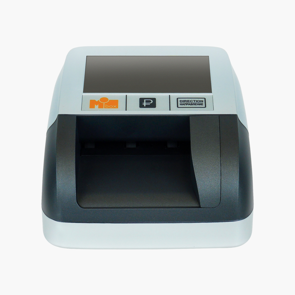 Детектор банкнот автоматический Mbox AMD-20S, рубли, ИК/геометрия, черный/серебристый