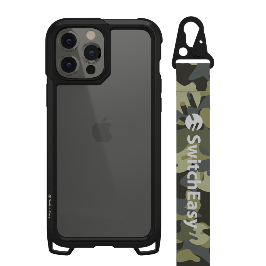 

Чехол-накладка SwitchEasy Odyssey для смартфона Apple iPhone 13 Pro Max, TPU, Металл, Поликарбонат, черный (GS-103-210-114-191)
