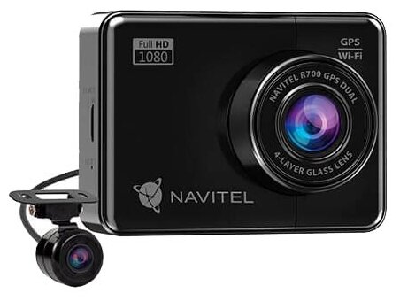 Видеорегистратор Navitel R700, 2 камеры, 1920x1080 30 к/с, 170°, 2.7