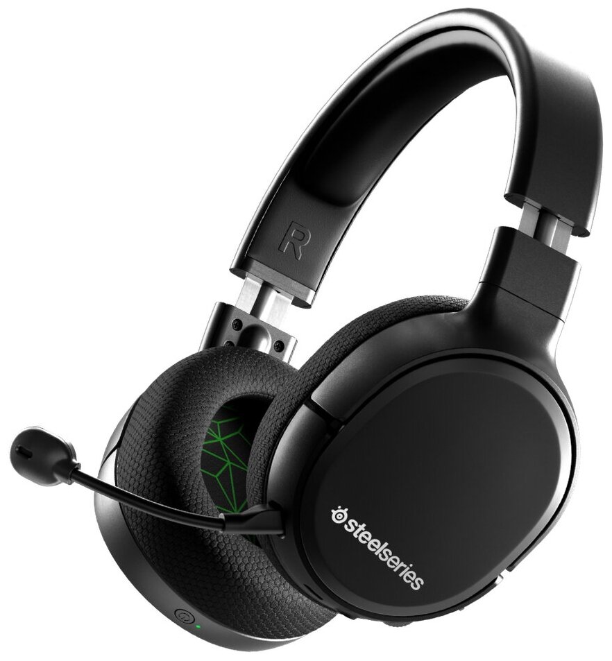 

Гарнитура SteelSeries Arctis 1X Wireless, USB/USB Type-C/1x3.5 мм, беспроводное/с проводом, черный (61502), Arctis 1X Wireless