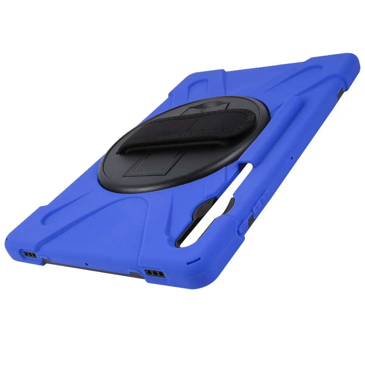 Защитный чехол Barn&Hollis с местом под стилус для планшета Samsung Tab S7 Plus, силикон, синий (УТ000024674)