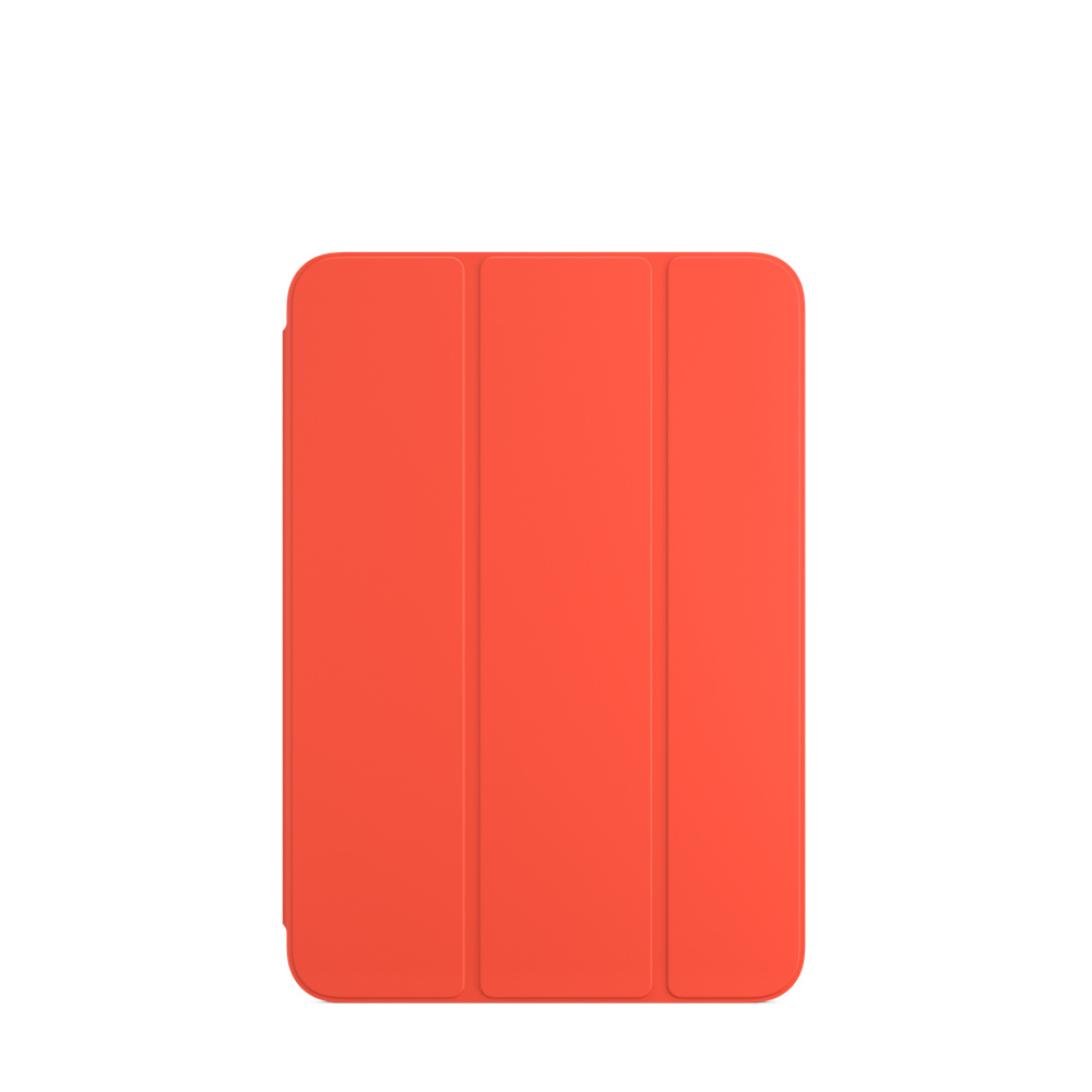 

Чехол Apple Smart Folio для планшета Apple iPad mini 2021, полиуретан, солнечный апельсин (MM6J3ZM/A)