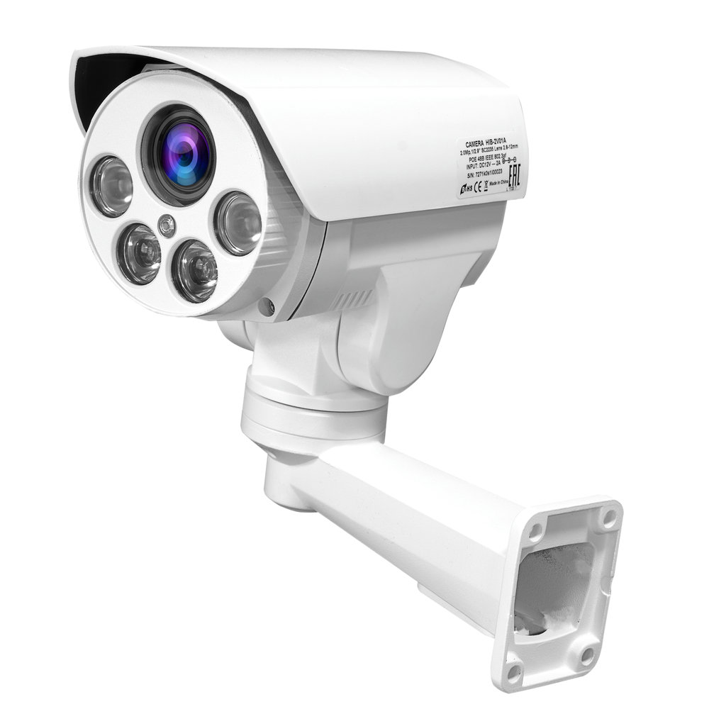 

IP-камера Ginzzu HIB-2V01A 2.8мм - 12мм, уличная, корпусная, поворотная, 2Мпикс, CMOS, до 1920x1080, ИК подсветка 50м, -30 °C/+50 °C, белый (HIB-2V01A), HIB-2V01A