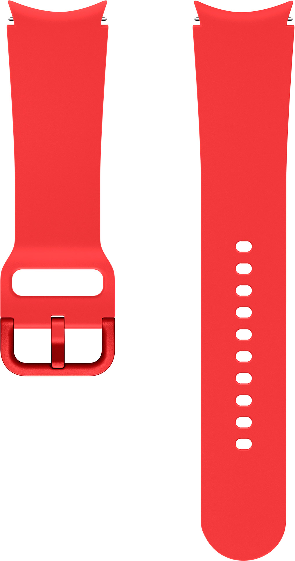 

Ремешок Samsung для Samsung Galaxy Watch 4/4 Classic, S/M, фторэластомер, красный (ET-SFR86SREGRU), Sport