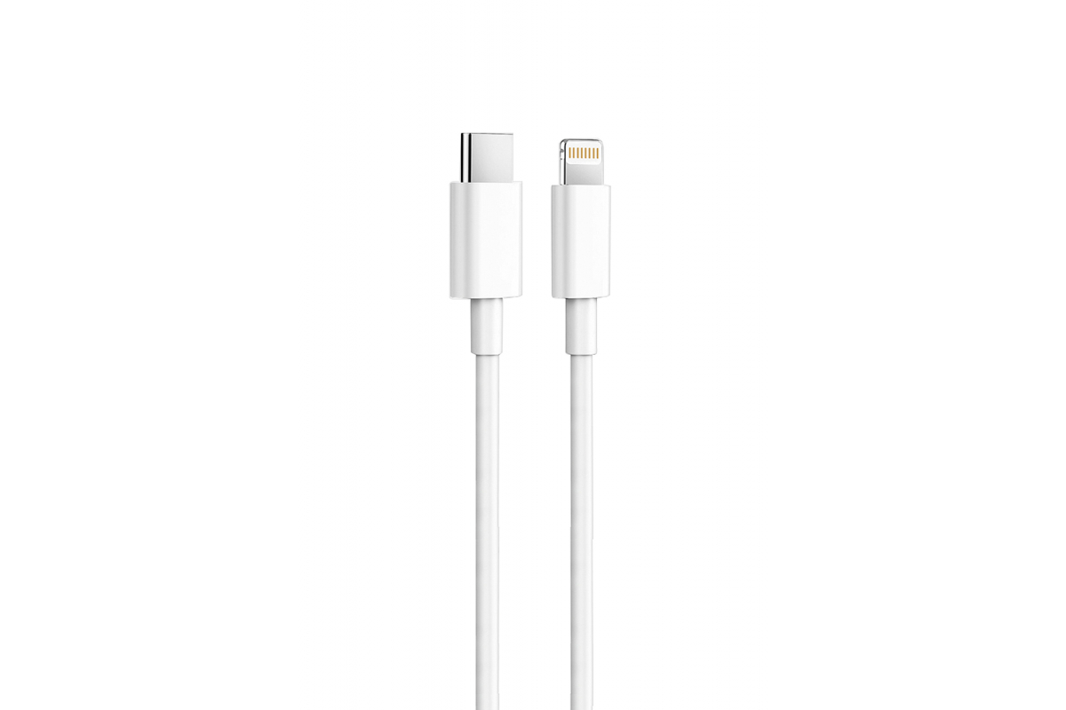 

Кабель Lightning 8-pin(m)-USB 2.0 Type-C(m), 1м, белый Exployd (EX-K-1164), 0