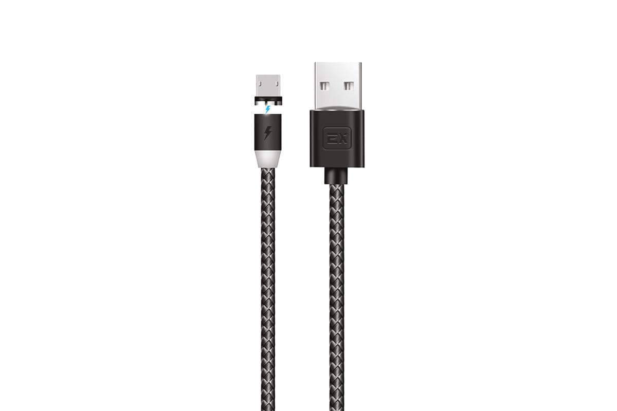 

Кабель Micro USB 2.0(Bm)-USB 2.0(Bm), 2.1A, 2м, черный Exployd (EX-K-949), 0