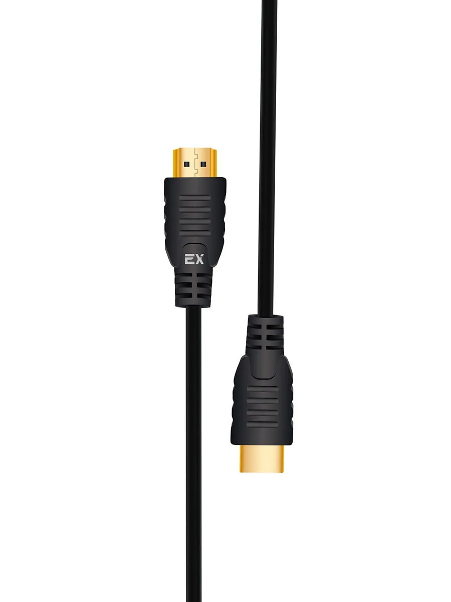 

Кабель HDMI(19M)-HDMI(19M) v1.4 4K, 1м, черный Exployd (CADKLF-E01), 0