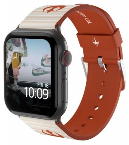 

Ремешок MobyFox для Apple Watch, 38-44 мм, силикон, оранжевый (ST-DSY22STW2006), STAR WARS - Rebel Band