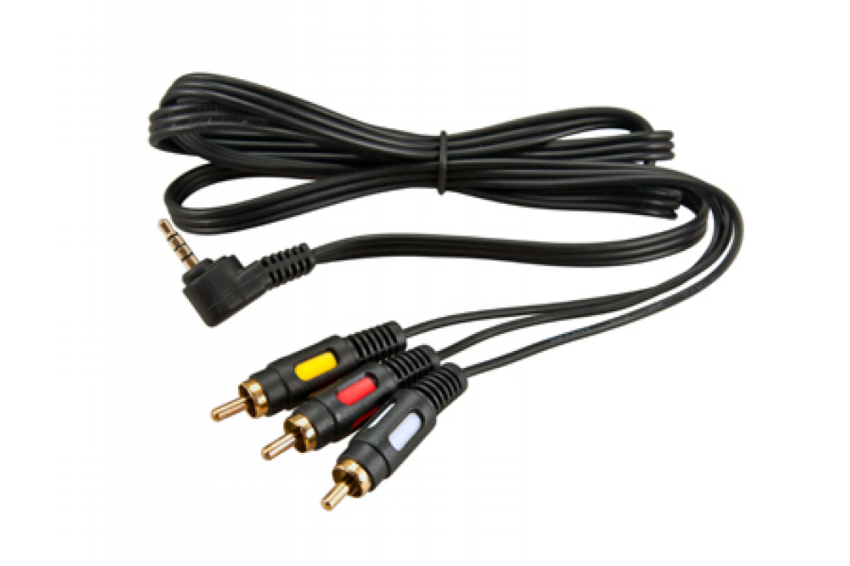 

Кабель 3xRCA(M)-Jack 3.5mm(M), 1.5м, черный REXANT (17-4412-4)
