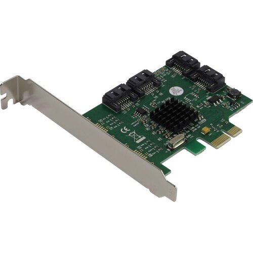 Контроллер SATA Orient M9215S, 4xSATA, PCI-E