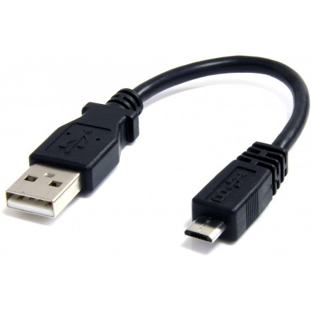 

Кабель USB-Micro USB, 2A, 30см, черный KS-IS (KS-464-0.3)