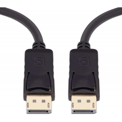 

Кабель DisplayPort(20M)-DisplayPort(20M) 4K, экранированный, 1 м, черный KS-is (KS-471-1)