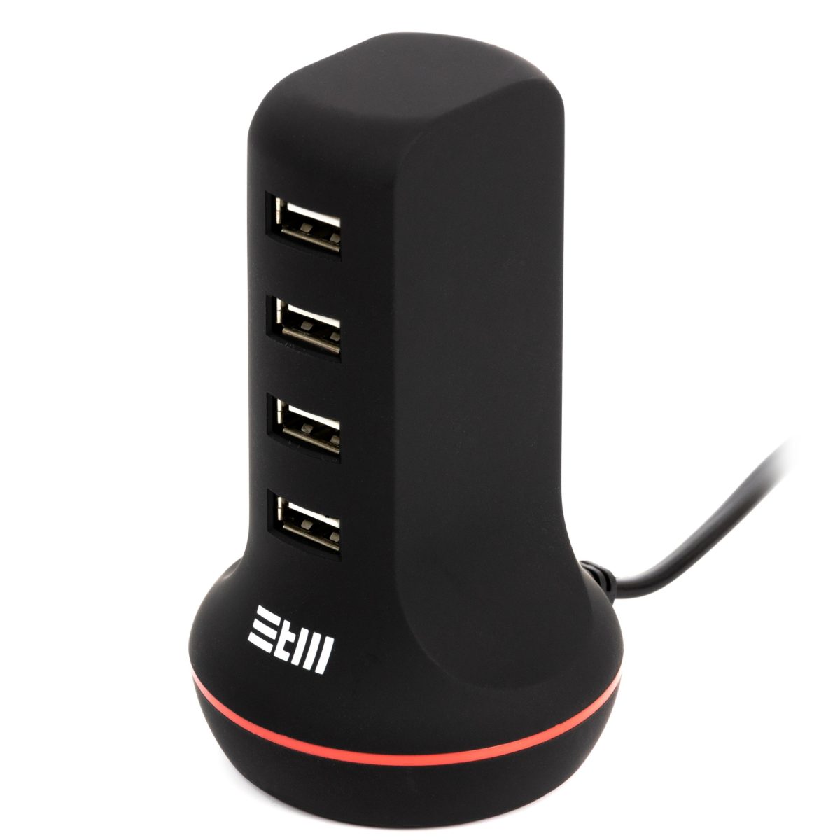 

Сетевое зарядное устройство STM U4 30W, 4USB, 2A, черный, U4