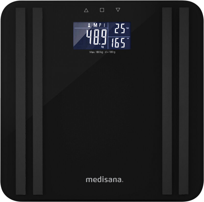 

Весы Medisana BS465, до 180 кг, черный (1611108), BS465