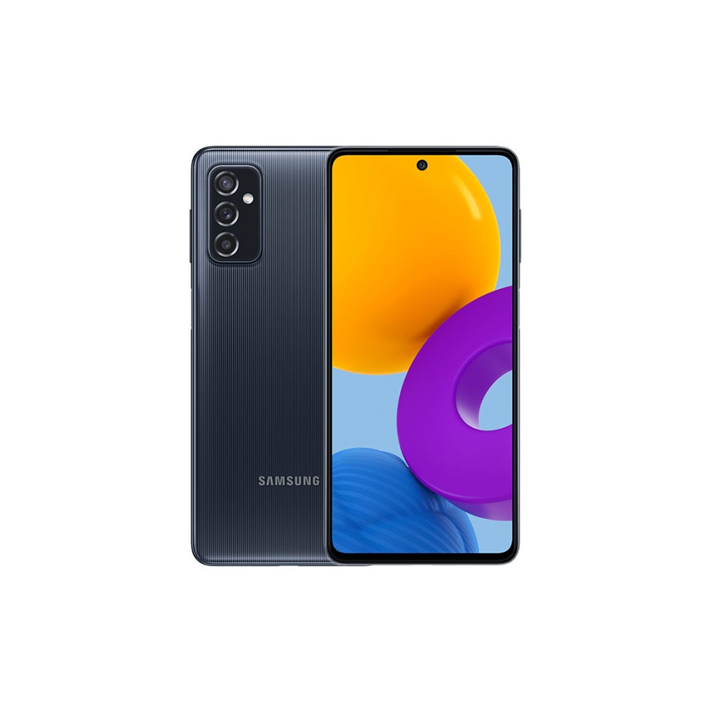 

Смартфон Samsung Galaxy M52 5G, 6.7" 1080x2400 Super AMOLED Plus, Qualcomm Snapdragon 778G, 6Gb RAM, 128Gb, 3G/4G/5G, NFC, Wi-Fi, BT, 3xCam, 2-Sim, 5000mAh, USB Type-C, Android 11, черный (SM-M526BZKHSER), Galaxy M52 5G