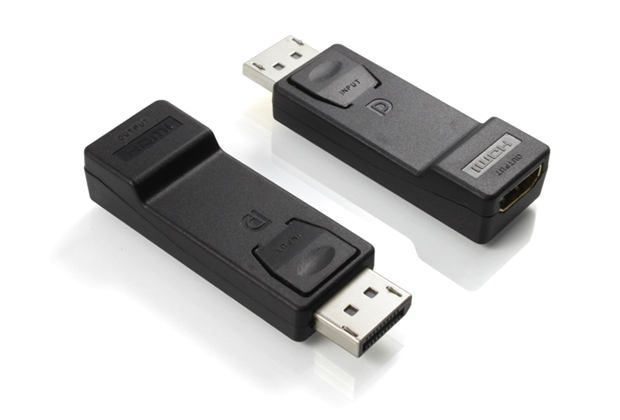

Переходник (адаптер) DisplayPort(20M)-HDMI(19F) v1.2/v1.4 4K, экранированный, черный GCR (GCR-CVDP03)