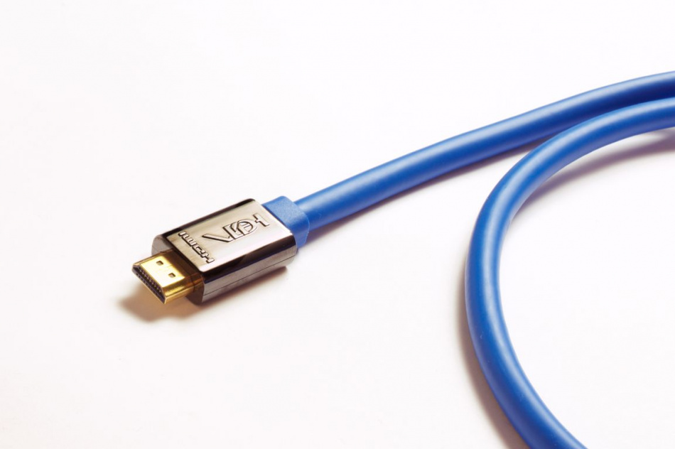 

Кабель HDMI(19M)-HDMI(19M) 4K, экранированный, 10м, синий Van den Hu Ultimate 4K HEAC (B51AK100), 0