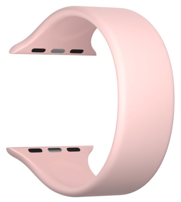 

Ремешок Lyambda Atria для Apple Watch, 42-44 mm, силикон, светло-розовый (DSJ-23-44-LP)
