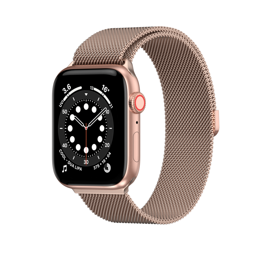 

Ремешок SwitchEasy для Apple Watch, 42-44 мм, нержавеющая сталь, розовое золото (GS-107-214-266-60)