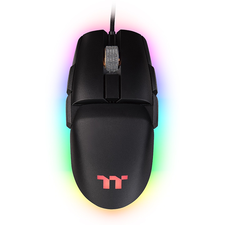 

Мышь проводная Thermaltake Argent M5, 16000dpi, оптическая светодиодная, USB, черный (GMO-TMF-WDOOBK-01), Argent M5