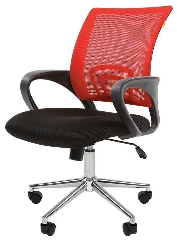 

Кресло офисное Chairman 696 черный/красный (00-07077473), 696