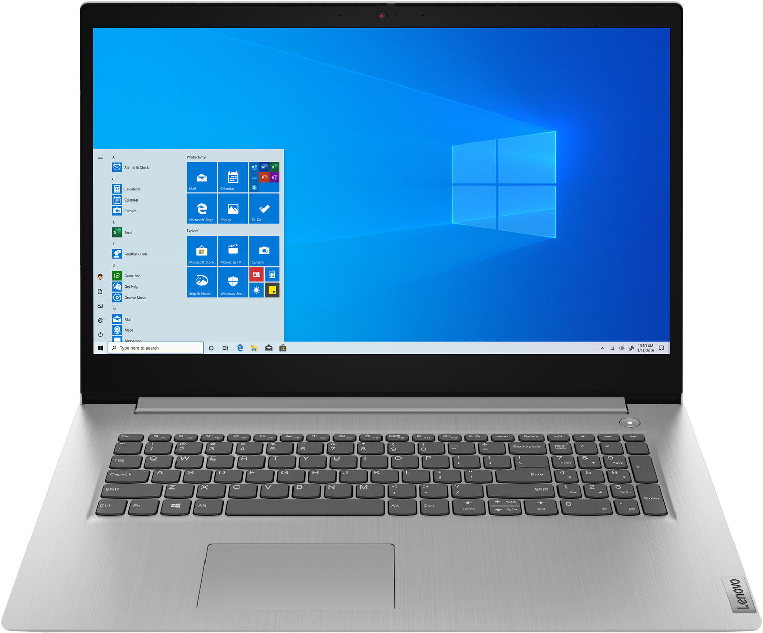 

Ноутбук Lenovo IdeaPad 3 17ADA05 17.3" 1600x900, AMD Ryzen 3 3250U 2.6GHz, 4Gb RAM, 256Gb SSD, DOS, серый (81W2009LRK), 17ADA05