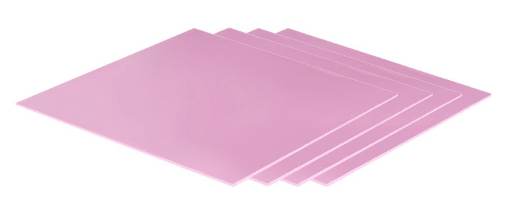 

Термопрокладка Arctic Thermal pad Basic, 1,2 Вт/м*К, 100 x 0.5 x 100 мм, 4шт (ACTPD00020A), Розовый, Thermal pad Basic