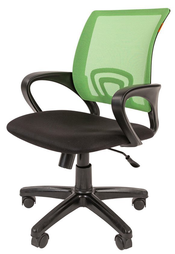 

Кресло офисное Chairman 696 черный/зеленый (00-07070025), 696