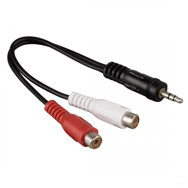 

Кабель 2xRCA(F)-Jack 3.5mm(M), 1.5м, белый (N.ХВ1121-1.5-PB), 0