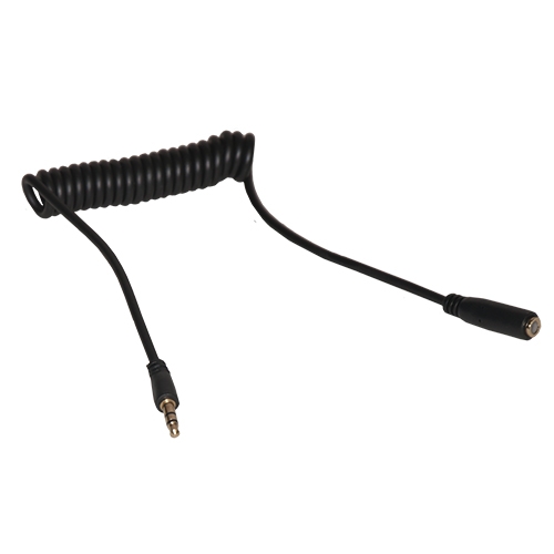 

Кабель Jack 3.5mm(M)-Jack 3.5mm(F), экранированный, 1м, черный CONTINENT (AUX-310BK), -