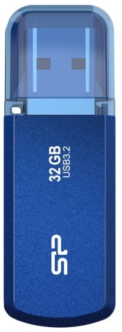 

Флешка 32Gb USB 3.2 Silicon Power Helios 202, синий (SP032GBUF3202V1B), 202