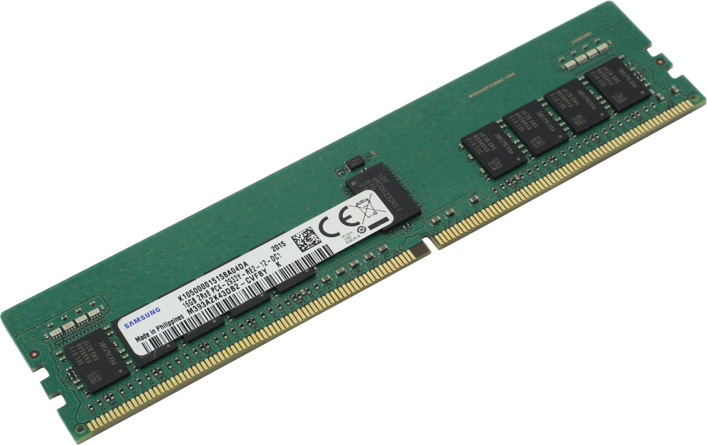 

Память DDR4 RDIMM 16Gb, 3200MHz, CL22, 1.2V, Single Rank, ECC Reg, Samsung (M393A2K40DB3-CWE)