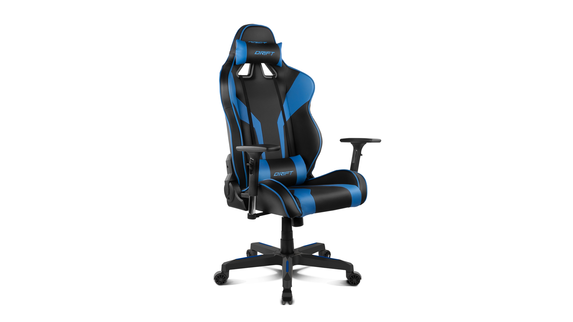 Кресло игровое Drift DR111, черный/синий (DR111BL)