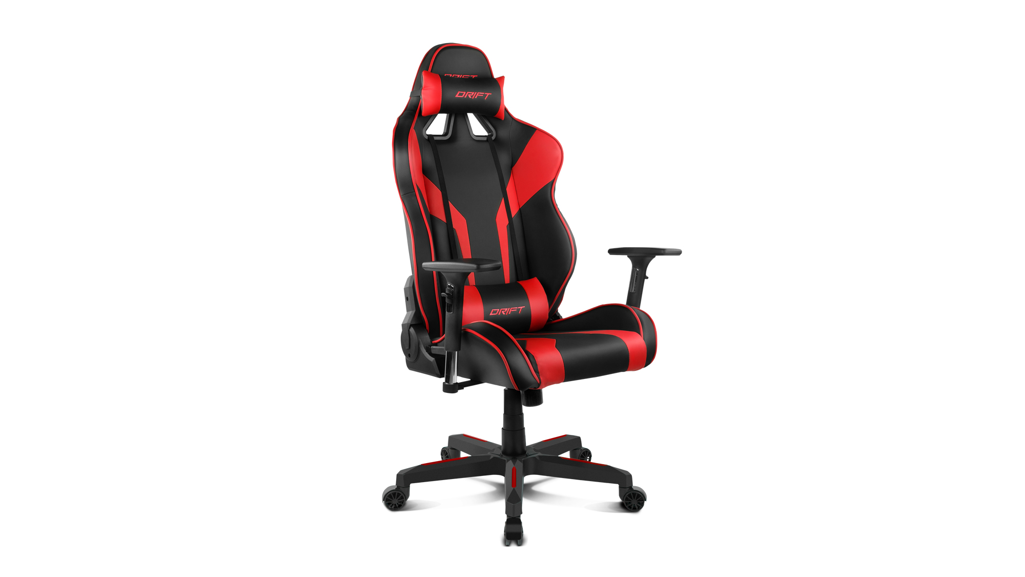 Кресло игровое Drift DR111, черный/красный (DR111R)