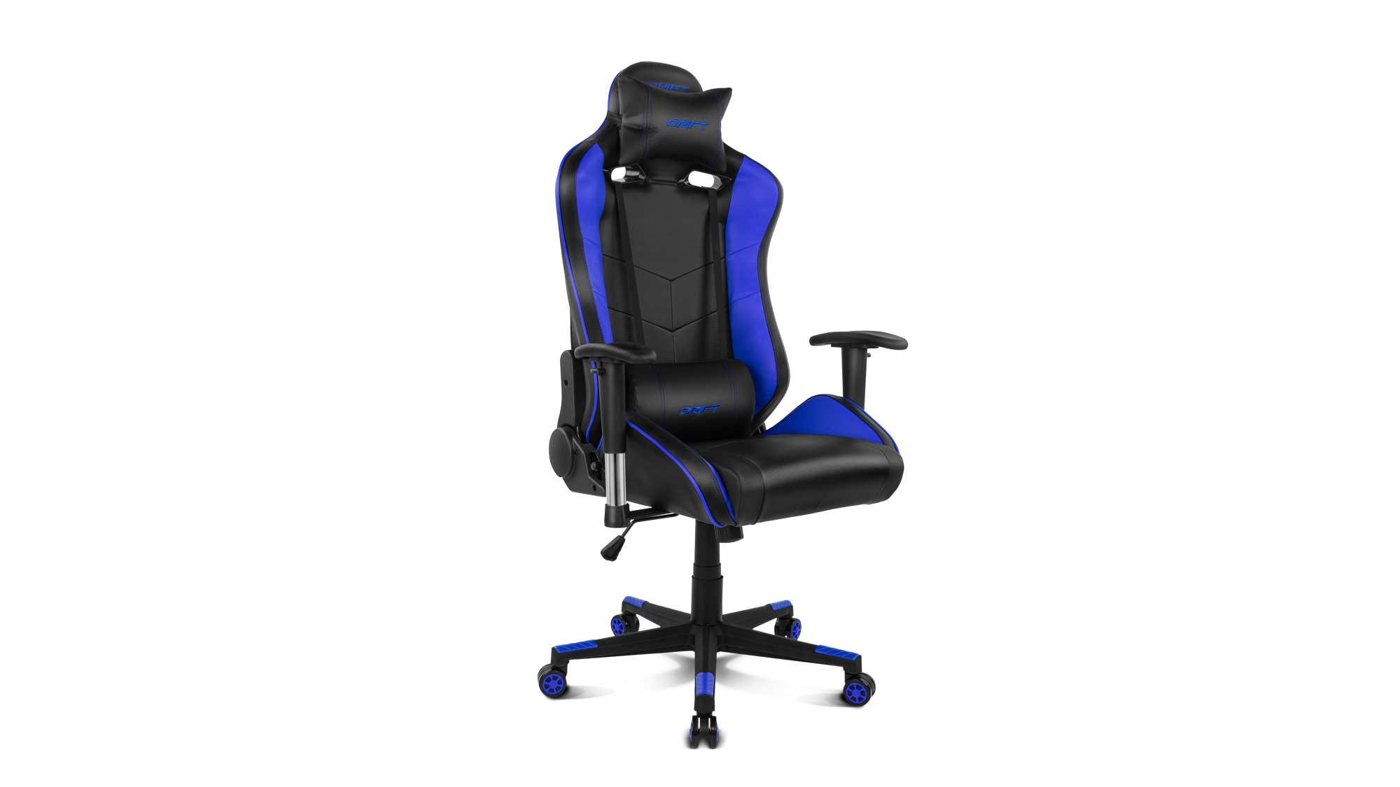 Кресло игровое Drift DR85, черный/синий (DR85BL)
